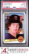 1983 Donruss #382 Frank Viola RC Twins PSA 10 comprar usado  Enviando para Brazil