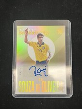 Rai Souza De Oliveira 2017 Panini nobreza futebol assinaturas icônicas autografadas /99 comprar usado  Enviando para Brazil