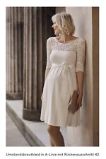 Umstands brautkleid gr gebraucht kaufen  Rodalben