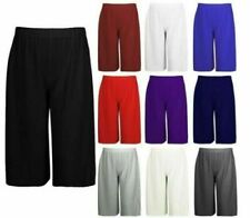 Womens elasticated culottes for sale  LEICESTER