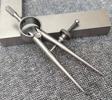 Starrett 2" Divisórias #277 perna redonda TAMANHO MENOR DESCONTINUADO fabricante de ferramentas premium comprar usado  Enviando para Brazil