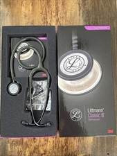 NOVO Estetoscópio Littmann Classic III #5812 Tubo Verde Oliva Acabamento em Fumaça 27" comprar usado  Enviando para Brazil