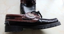 Leather deck shoes for sale  ST. NEOTS