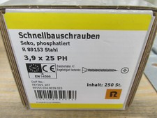 Packung rigipsschrauben faserp gebraucht kaufen  Lotte