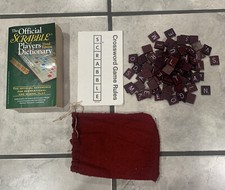 Scrabble wood red for sale  Lindenhurst