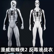 Usado, Jogo Marvel's Spider-Man 2 Macacão Anti-Veneno Fantasia Cosplay Halloween comprar usado  Enviando para Brazil