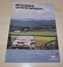Folheto de vendas 1995 Mitsubishi Space Wagon Prospekt Holanda comprar usado  Enviando para Brazil