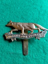 Queens yeomanry cap for sale  NUNEATON
