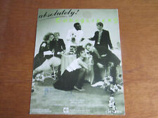 Usado, EUROGLIDERS - ABSOLUTELY - ORIGINAL SHEET MUSIC (H) comprar usado  Enviando para Brazil