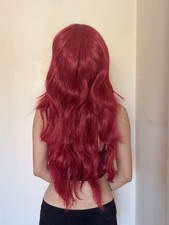 Red wig cosplay for sale  MITCHAM