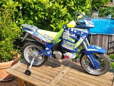 Pedal car/ (Battery Motorcycle) Famoplay DUNE PARIS-DAKAR ENDURO mint con. comprar usado  Enviando para Brazil