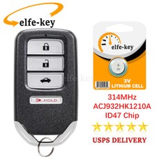 Chaveiro de carro controle remoto inteligente Honda Accord Civic 2013 2014 2015 4B ACJ932HK1210A, usado comprar usado  Enviando para Brazil