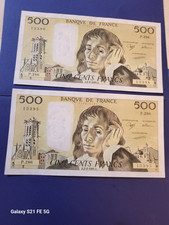 Billets 500 francs d'occasion  Berre-l'Étang