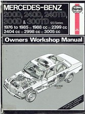 Mercedes benz w123 for sale  WORKSOP