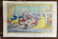 James gillray print for sale  SWAFFHAM