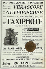 Paris vérascope glyphoscope d'occasion  Les Bordes