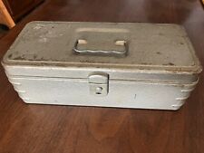 Caja de almacenamiento y cerradura Climax metálica vintage segunda mano  Embacar hacia Mexico