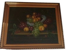 Vintage painted canvas for sale  Jacksonville