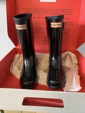 Hunter wellies kids for sale  BARNET