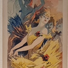 Jules cheret framed for sale  Vancouver