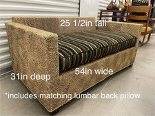 Outdoor ratan loveseat for sale  Fairfax