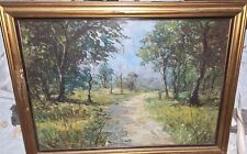 Dipinto olio masonite usato  Napoli