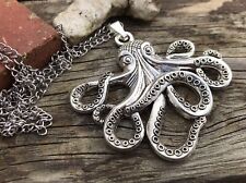 Octopus pendant necklace for sale  SHREWSBURY