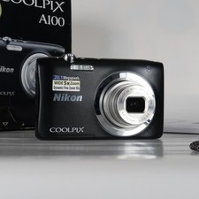 [Mint] Nikon Coolpix A100 20.1MP 10x Digital Camera Black Boxed comprar usado  Enviando para Brazil