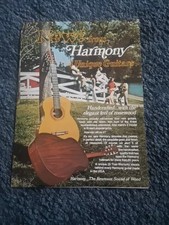 Vintage harmony acoustic for sale  BIRMINGHAM