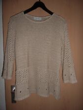 Strickpullover lochmuster beig gebraucht kaufen  Schwerte