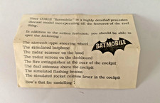 Corgi 267 batman for sale  INGATESTONE