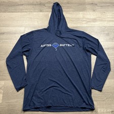 Camisa Anetik Abyss Battery Pro Tech manga longa com capuz azul marinho tamanho 2XL XXL comprar usado  Enviando para Brazil