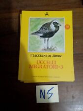 Uccelli migratori taccuini usato  Vetto