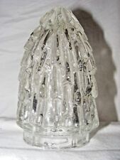 Clear glass icicle for sale  SWANSEA