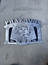Pharaohs So Cal CAR CLUB PLAQUE CRAGAR HOLLEY Edelbrock 3100 327 CHEVY Hemi Sb comprar usado  Enviando para Brazil