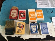 Vintage playing cards for sale  SEVENOAKS