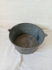 Vintage galvanised french for sale  PETERSFIELD