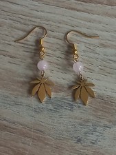 Boucles oreilles dorées d'occasion  Gargenville