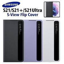 Capa de couro flip espelho Smart View original oficial Samsung S21/S21+S21U, usado comprar usado  Enviando para Brazil