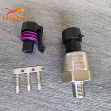 Usado, Sensor de pressão de aço inoxidável 0 - 300 psi 1/8 NPT com conector óleo combustível MAPE comprar usado  Enviando para Brazil