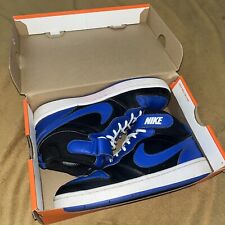 Tênis Nike Court Borough Mid 2 DM8872-001 azul casual tamanho 7 Dunk Top, usado comprar usado  Enviando para Brazil