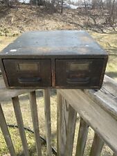 Antique card catalog for sale  Onsted