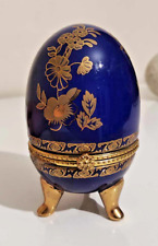 Oeuf bleu doré d'occasion  Frénouville