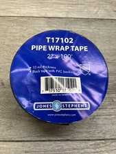 Jones Stephens T17102 2X100 pés fita adesiva para tubo de PVC - Preto comprar usado  Enviando para Brazil