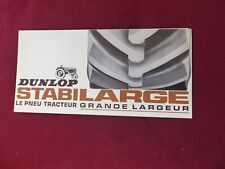 Prospectus dunlop stabilarge d'occasion  Saint-Romain-de-Colbosc