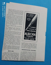 Pubblicita 1941 penna usato  Roma