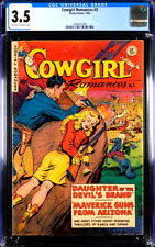 COWGIRL ROMANCES #3 CGC MUITO BOM ESTADO- 3.5 CASA DE FICÇÃO 1950 CLÁSSICA BOA MENINA CAPA! comprar usado  Enviando para Brazil