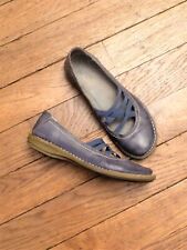 Chaussures plates cuir d'occasion  Paris XV