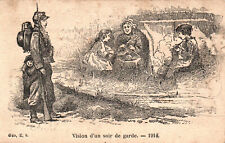 Old postcard militaria d'occasion  Expédié en Belgium