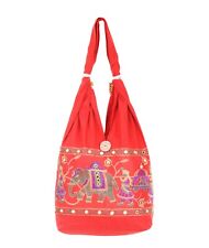 Elefante Indiano Artesanato Hippie jhola bolsa de mão de ombro Viagem Estilo College comprar usado  Enviando para Brazil